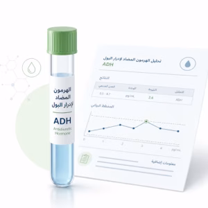 ون-فاسوبريسين-adh Meta: احجز تحليل هرمون فاسوبريسين ADH لقياس الهرمون المضاد لإدرار البول والمساعدة في تشخيص اضطرابات توازن السوائل والسكري الكاذب بدقة