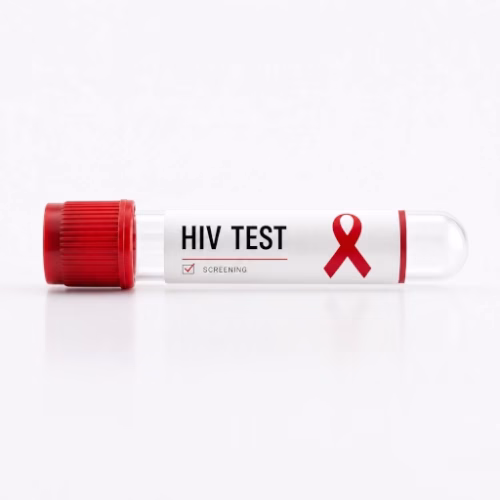 اختبار VIH الأساسي مع p24 بالجيل الرابع STD. يجمع بين الأجسام المضادة لـ VIH-1 وVIH-2 ومستضد p24. فترة النافذة 28 يوماً. نتائج دقيقة وسريعة.